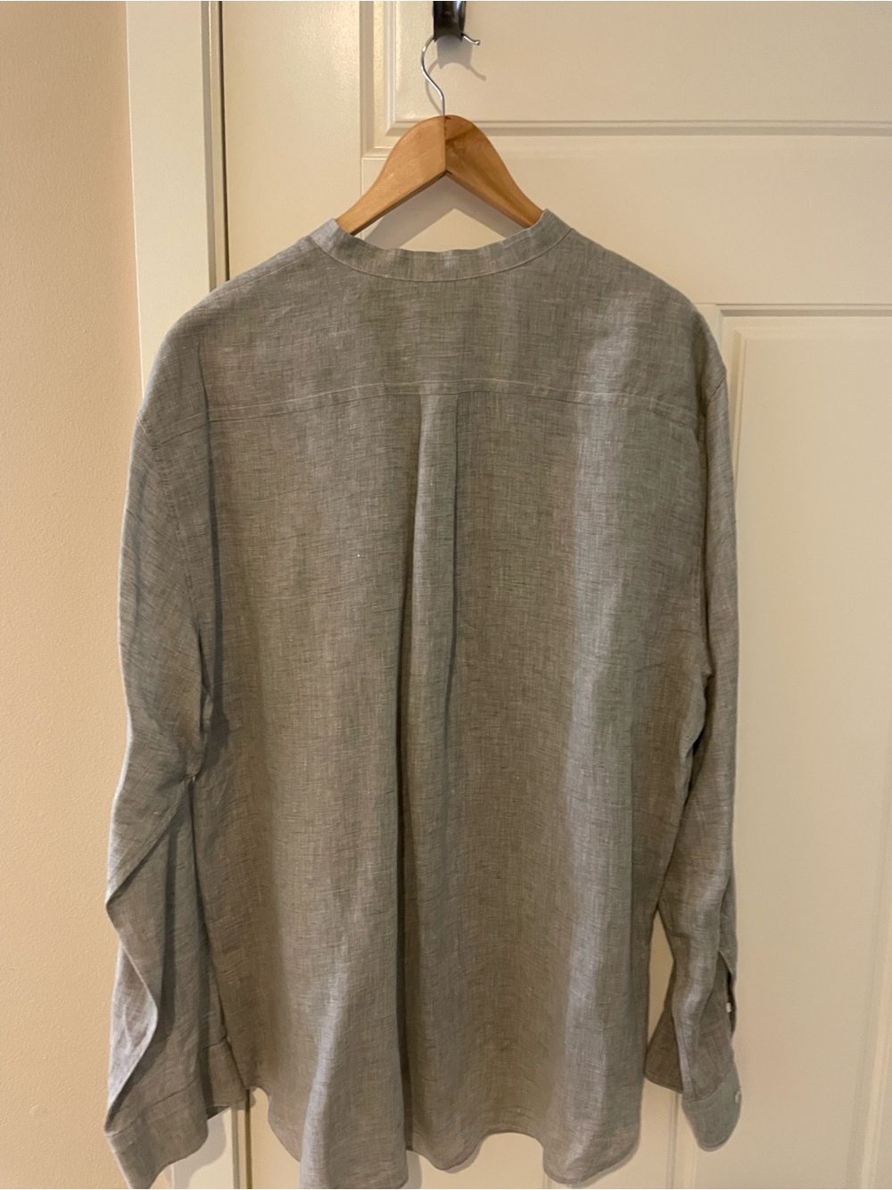 Menswear Italian linen shirt - Picture 3 of 3